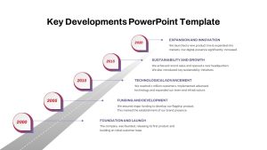 Key Developments PowerPoint Templates slide