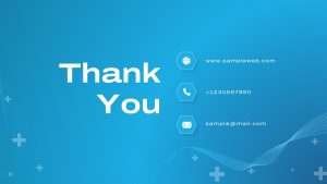 Medical PowerPoint Presentation Theme thank you slide