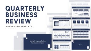 Quarterly Business Review PowerPoint Template