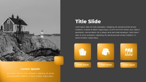 Real Estate PowerPoint Presentation Theme title