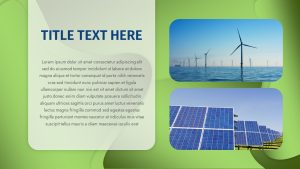 Renewable Energy Theme For PowerPoint Add Title Slide