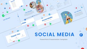 Social Media PowerPoint Theme Cover Image