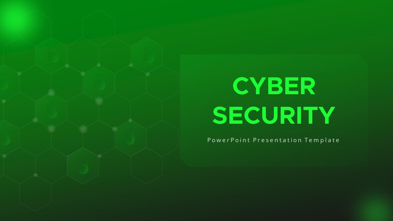 Cyber Security PPT Theme