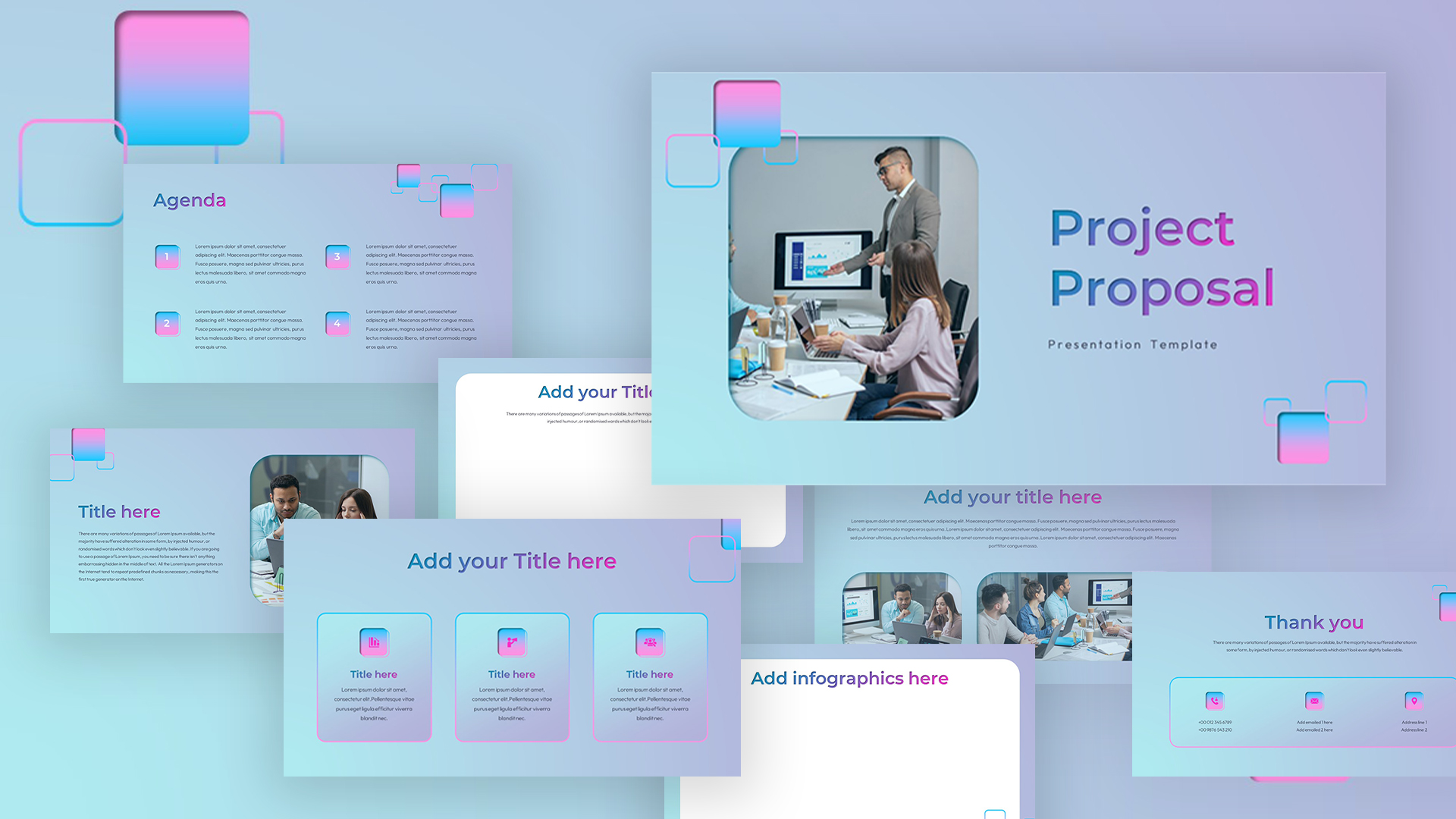 Project Proposal PowerPoint Theme featured image