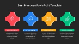 Best Practices PowerPoint Template colour slide