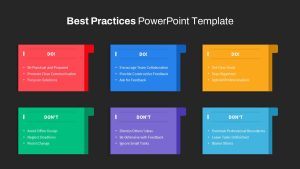 Best Practices PowerPoint Template shape