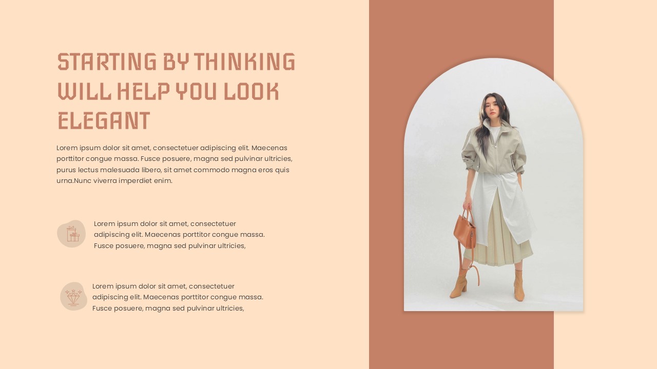 Clothing Line Presentation Template for Businesses