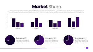 Marketing Presentation PPT Template Market Share