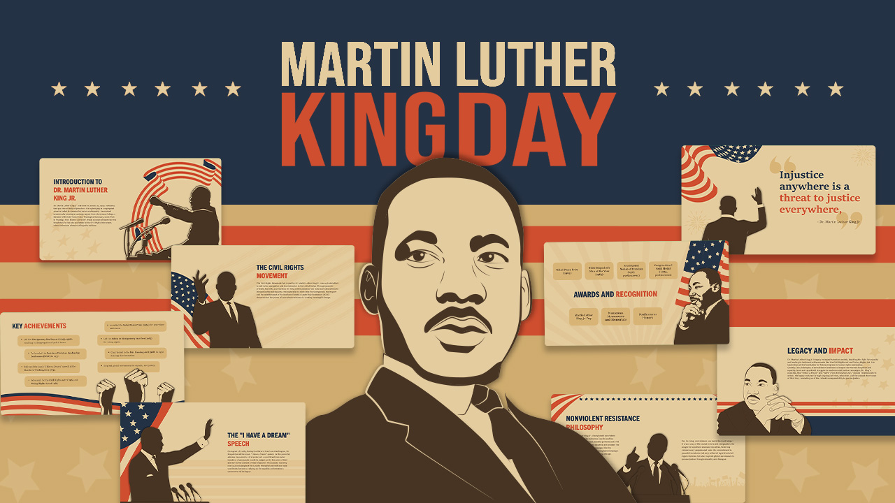 Dr. Martin Luther King Jr. Day Presentation Template