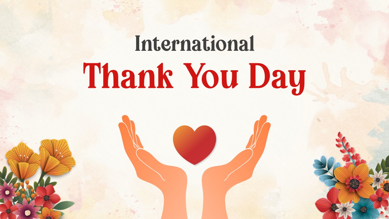 International ThankYou Day PowerPoint Template