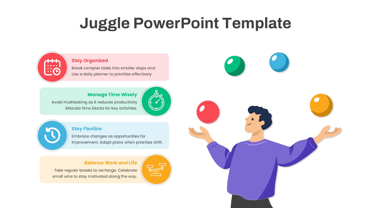 Juggle PowerPoint Template