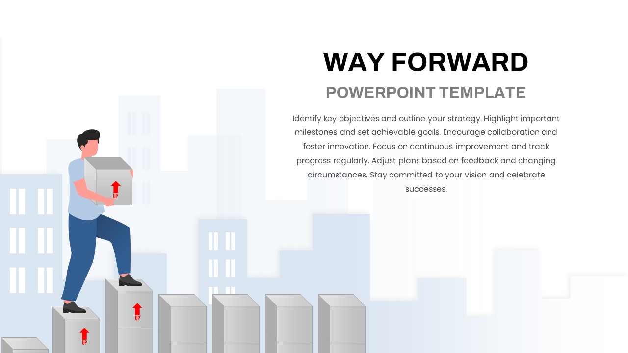 Way Forward PowerPoint Template featured image