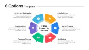 6 Options PowerPoint Template