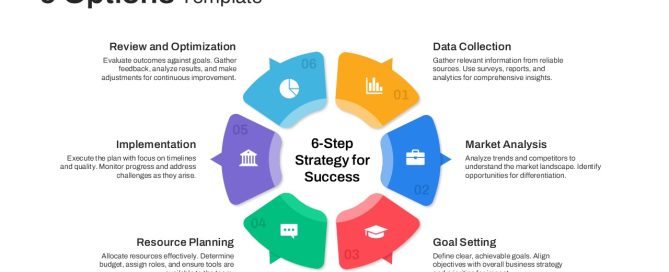 6 Options PowerPoint Template featured image