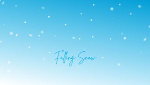 Animated Falling Snow PowerPoint Template