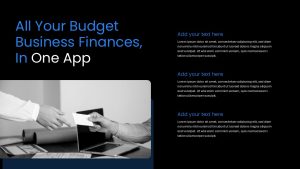 Budget Presentation Template information slide