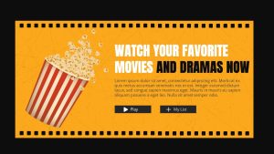 Free Cinema PowerPoint Presentation Slides