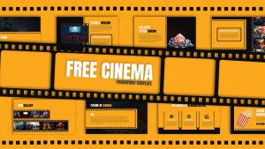 Free Cinema PowerPoint Template