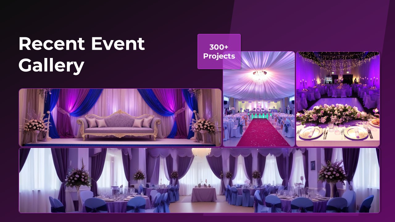 Free Event Management Presentation Template gallery