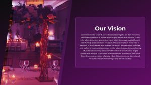 Free Event Management Presentation Template vision