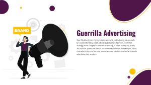 Guerilla Advertising PowerPoint Slide