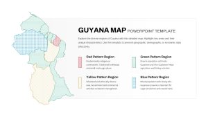 Guyana Map PowerPoint Template featured image