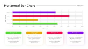 Horizontal Bar Chart PowerPoint Template