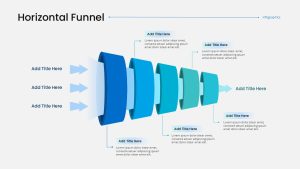 Horizontal Funnel PowerPoint Templates