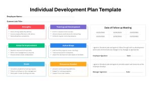 Individual Development Plan Template PowerPoint