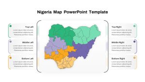 Nigeria Map PowerPoint Template