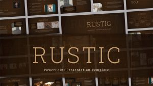 Rustic PowerPoint Presentation Template Featured Image