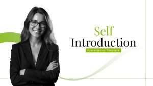 Self Introduction PowerPoint Presentation Template