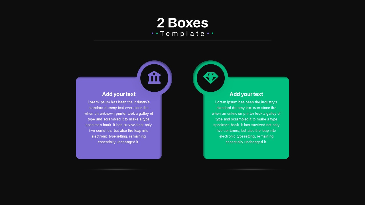 Boxes PowerPoint Template