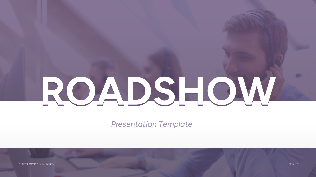 Business Roadshow PowerPoint Presentation Template