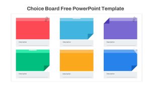 Free Choice Board PowerPoint Template