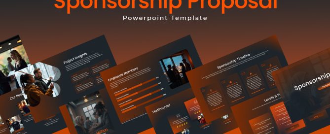 Sponsorship Proposal Deck PowerPoint Template featured image