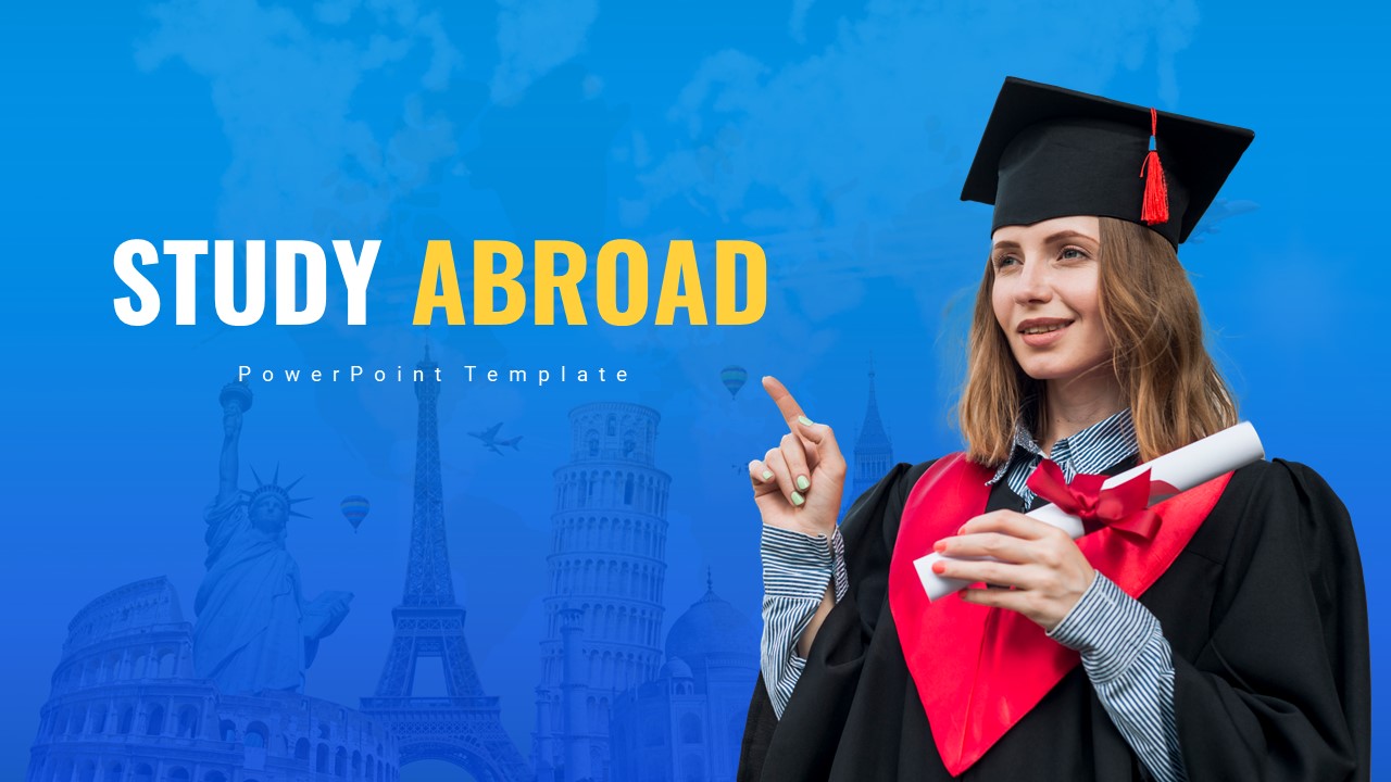 Study Abroad PowerPoint Presentation Template