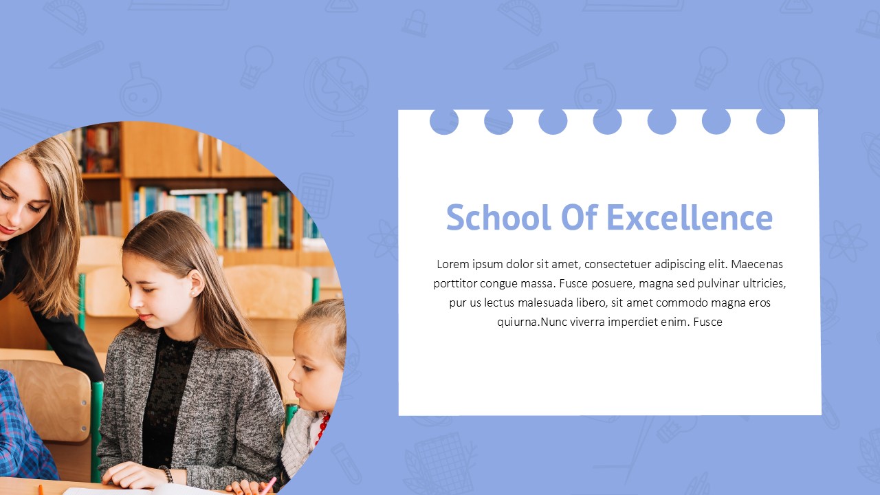 Teacher Education PowerPoint Template Deck excellence