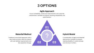 3 Options PowerPoint Template