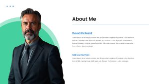 Animated About Me PowerPoint Template