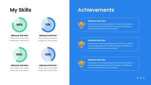 Animated About Me PowerPoint Template my skills