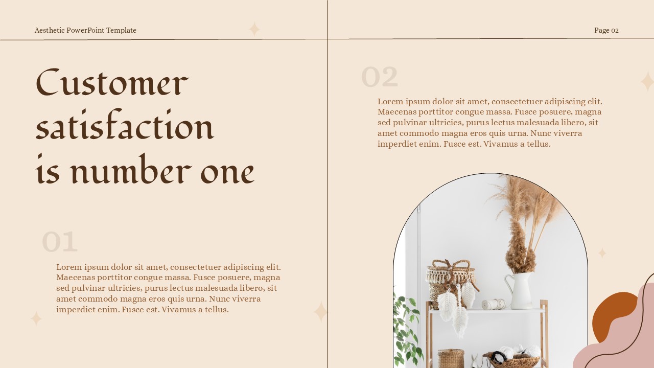 Bohemian Company Profile Customer Satisfaction PPT Slide