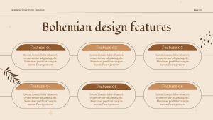Bohemian Company Profile Deck Presentation Slide