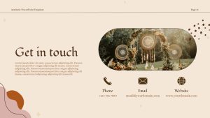 Bohemian Company Profile Get In Touch Slide