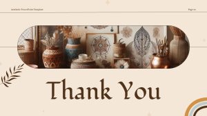 Bohemian Company Profile Thankyou Slide