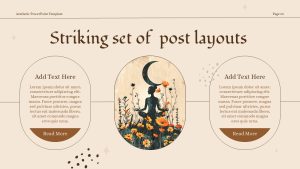 Bohemian Company Showcase Presentation Slide