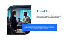 Corporate Training About Us Template