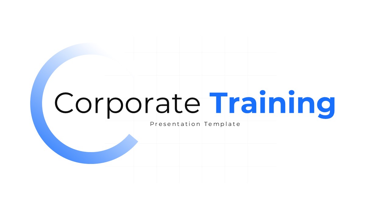Corporate Training Presentation Slide