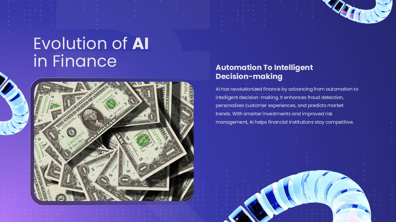 Finance AI PowerPoint Template evolution