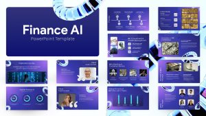 Finance AI PowerPoint Template featured image